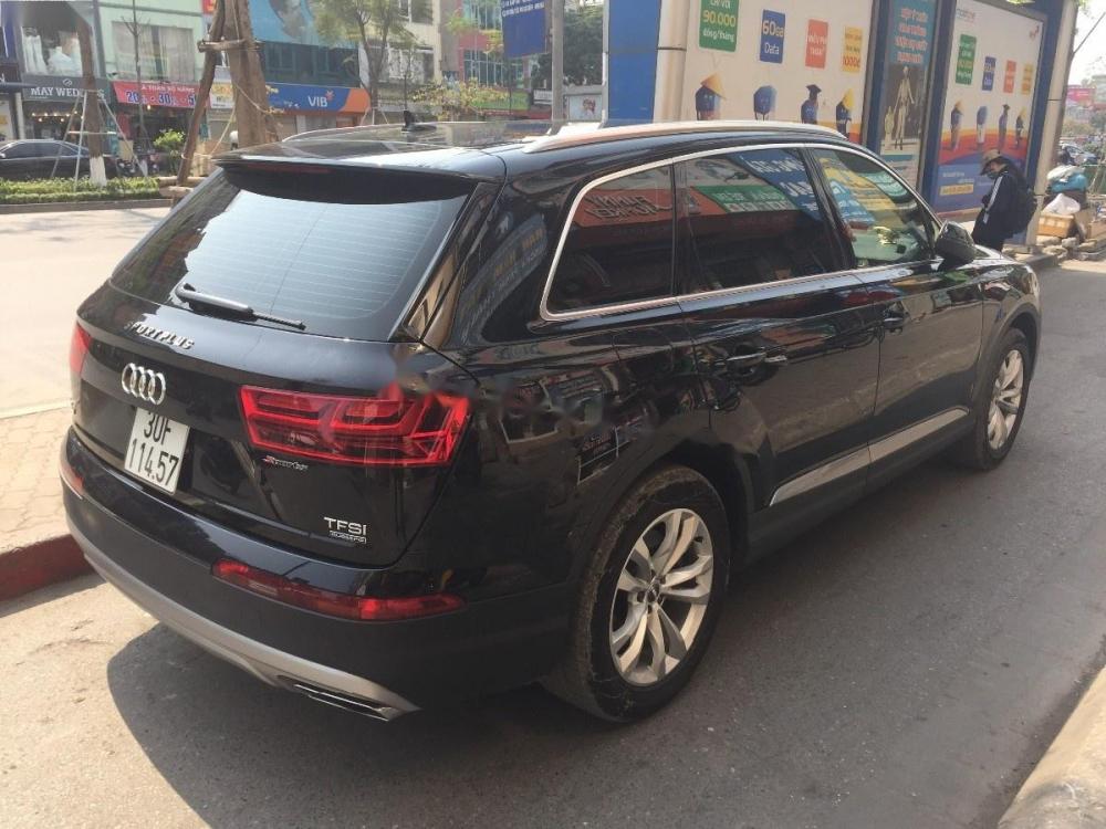 Audi Q7 2.0 AT 2016 - Bán xe Audi Q7 2.0 AT sản xuất 2016, màu đen, nhập khẩu ít sử dụng