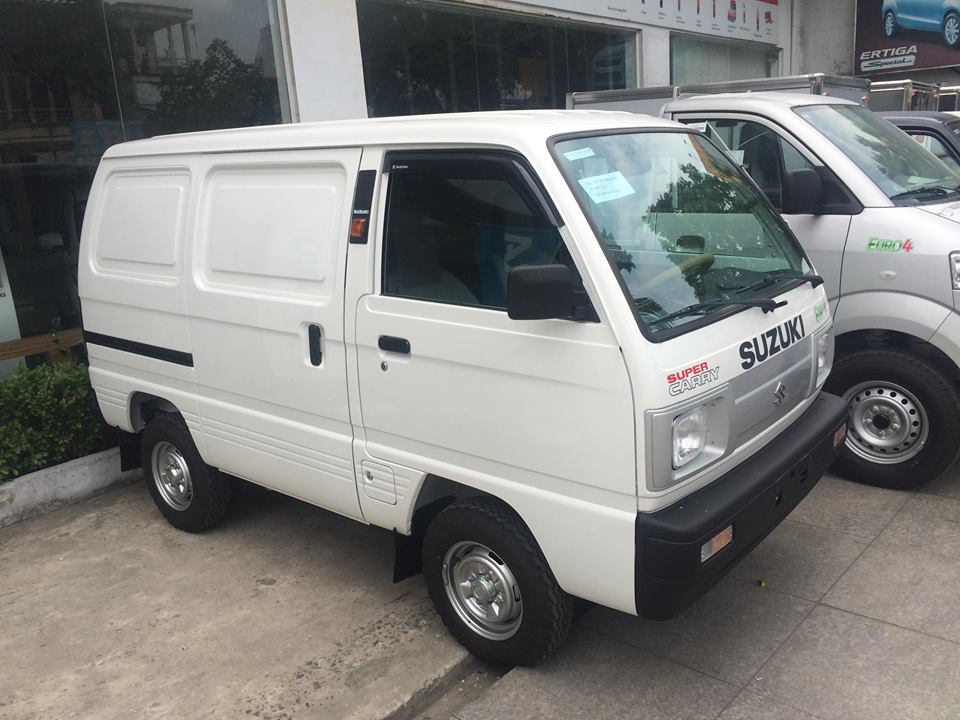 Suzuki 2018 - Bán xe tải Suzuki Blind Van 580kg, tiêu chuẩn Euro 4, ưu đãi lớn tại Suzuki Đại Lợi, xe có sẵn giao xe ngay