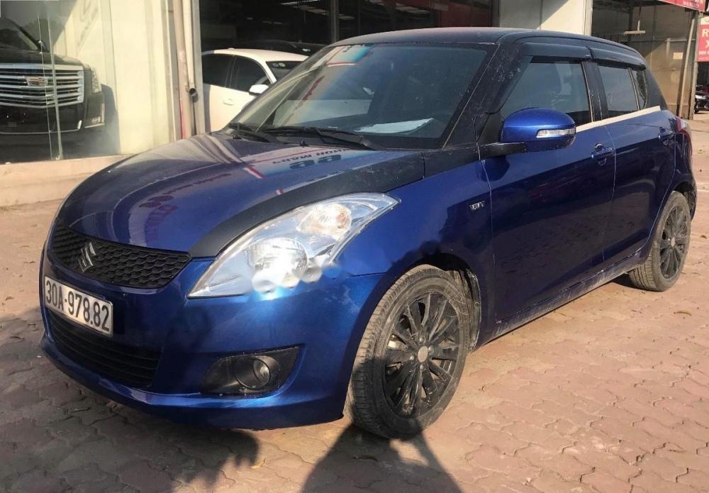 Suzuki Swift 1.4 AT 2016 - Bán xe Suzuki Swift 1.4 AT đời 2016, màu xanh lam chính chủ