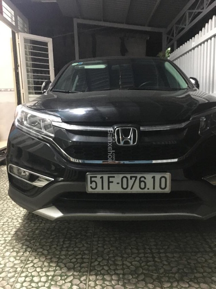 Honda CR V 2.4 AT 2015 - Cần bán xe Honda CRV 2.4 AT đời 2015, màu đen, giá 850 triệu đồng