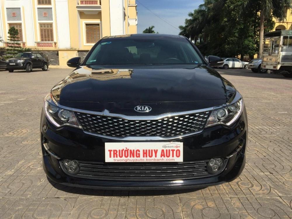 Kia Optima 2.0 AT 2017 - Cần bán gấp Kia Optima 2.0 AT đời 2017, màu đen 