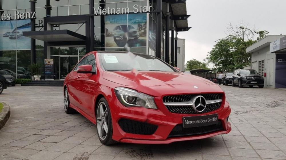 Mercedes-Benz CLA class CLA 250 4Matic 2016 - Bán Mercedes CLA 250 4Matic sản xuất 2016, màu đỏ, nhập khẩu nguyên chiếc số tự động