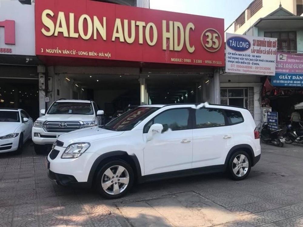 Chevrolet Orlando LTZ 1.8 AT 2016 - Cần bán Chevrolet Orlando LTZ 1.8 AT sản xuất 2016, màu trắng 