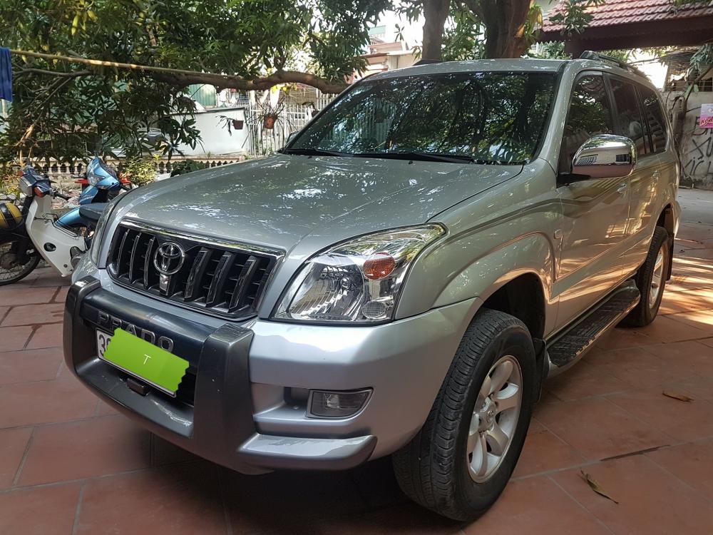 Toyota Land Cruiser Prado 2007 - Bán xe Toyota Land Cruiser Prado sản xuất 2007, màu bạc, nhập khẩu