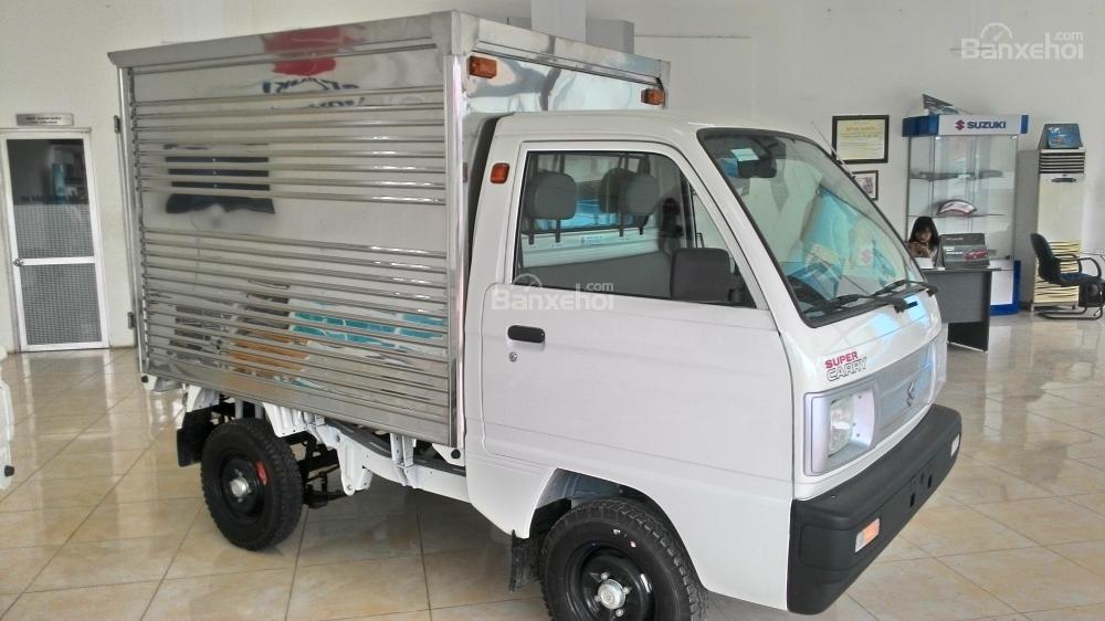 Suzuki Super Carry Truck 2018 - Bán xe tải Suzuki Truck 495kg -Thùng inox 4 lớp chất lượng cao- chạy giờ cấm - khuyến mãi hấp dẫn liên hệ ngay