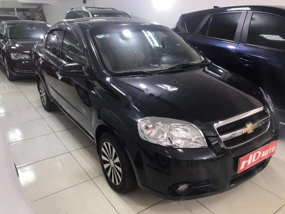 Chevrolet Aveo 1.5MT 2012 - Bán xe Chevrolet Aveo 1.5MT 2012, màu đen số sàn