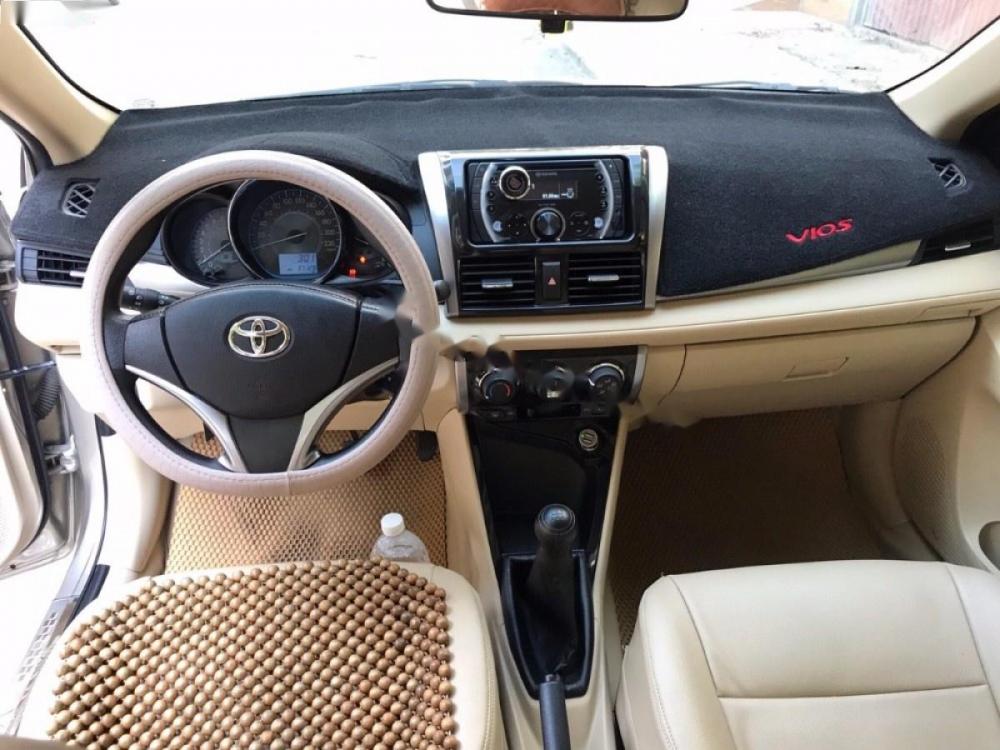 Toyota Vios 1.5E 2017 - Bán ô tô Toyota Vios 1.5E sản xuất 2017 như mới, giá 513tr