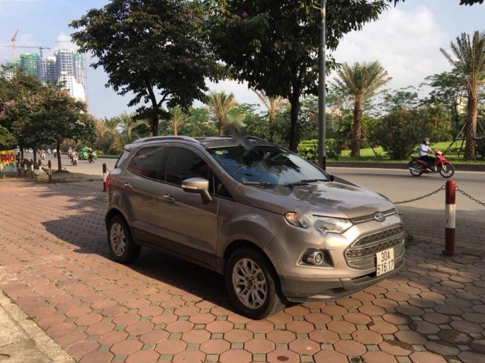 Ford EcoSport Titanium 1.5L AT 2015 - Bán ô tô Ford EcoSport Titanium 1.5L AT năm sản xuất 2015, màu xám, 520 triệu