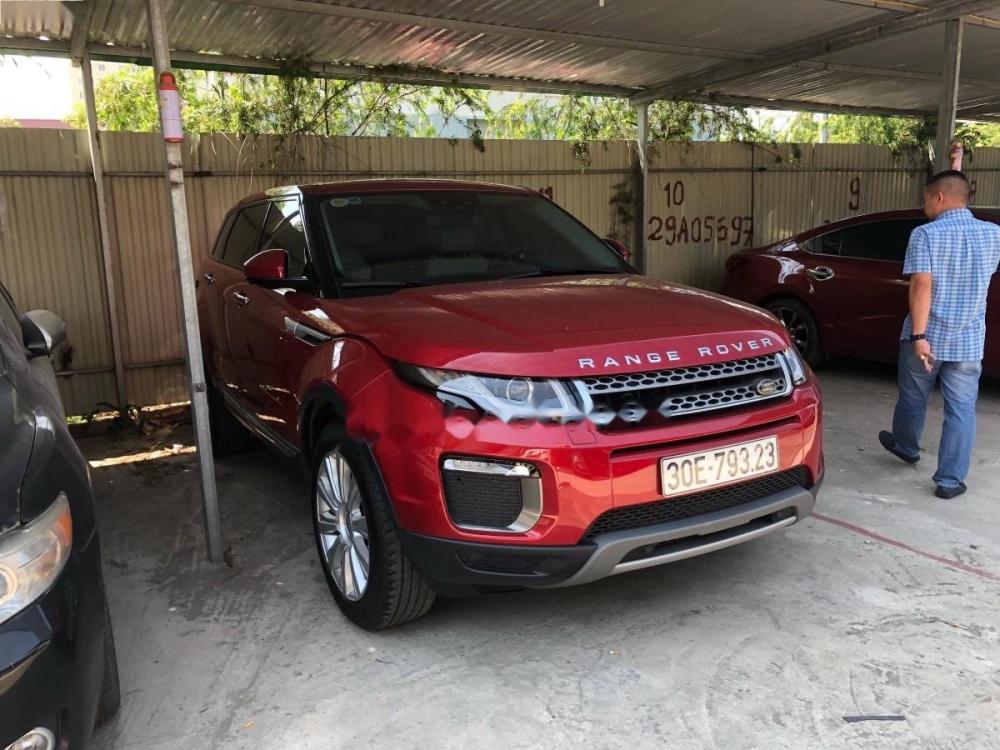 LandRover Range rover Evoque HSE 2017 - Cần bán gấp LandRover Range Rover Evoque HSE 2017, màu đỏ, nhập khẩu nguyên chiếc