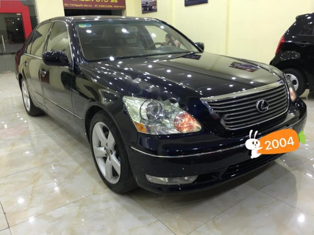 Lexus LS 2004 - Bán ô tô Lexus LS sản xuất năm 2004, màu đen, nhập khẩu chính chủ