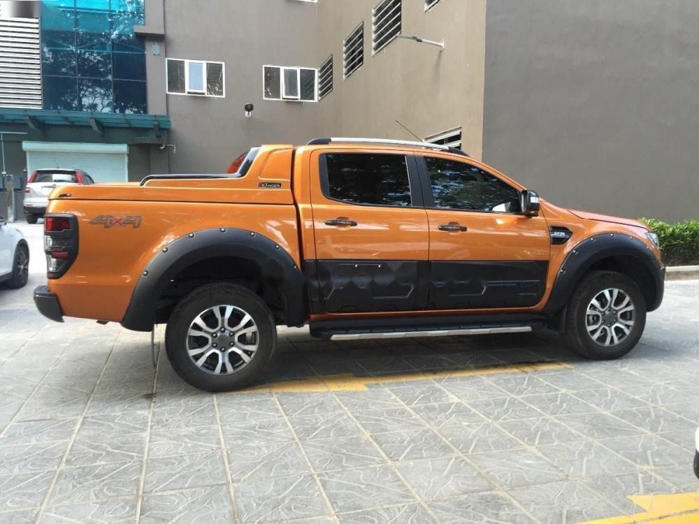 Ford Ranger Wildtrak 3.2L 4x4 AT 2018 - Bán ô tô Ford Ranger Wildtrak 3.2L 4x4 AT năm sản xuất 2018, màu vàng, nhập khẩu nguyên chiếc chính chủ, 890tr