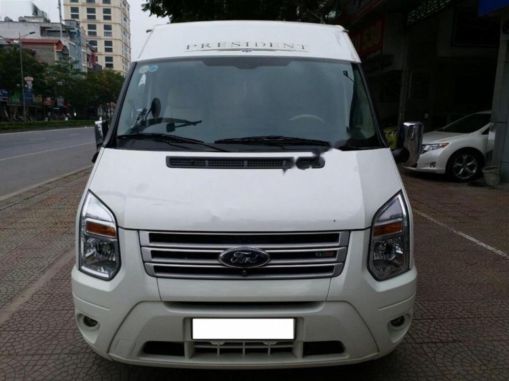 Ford Transit Limousine 2014 - Bán Ford Transit President đời 2014, màu trắng như mới