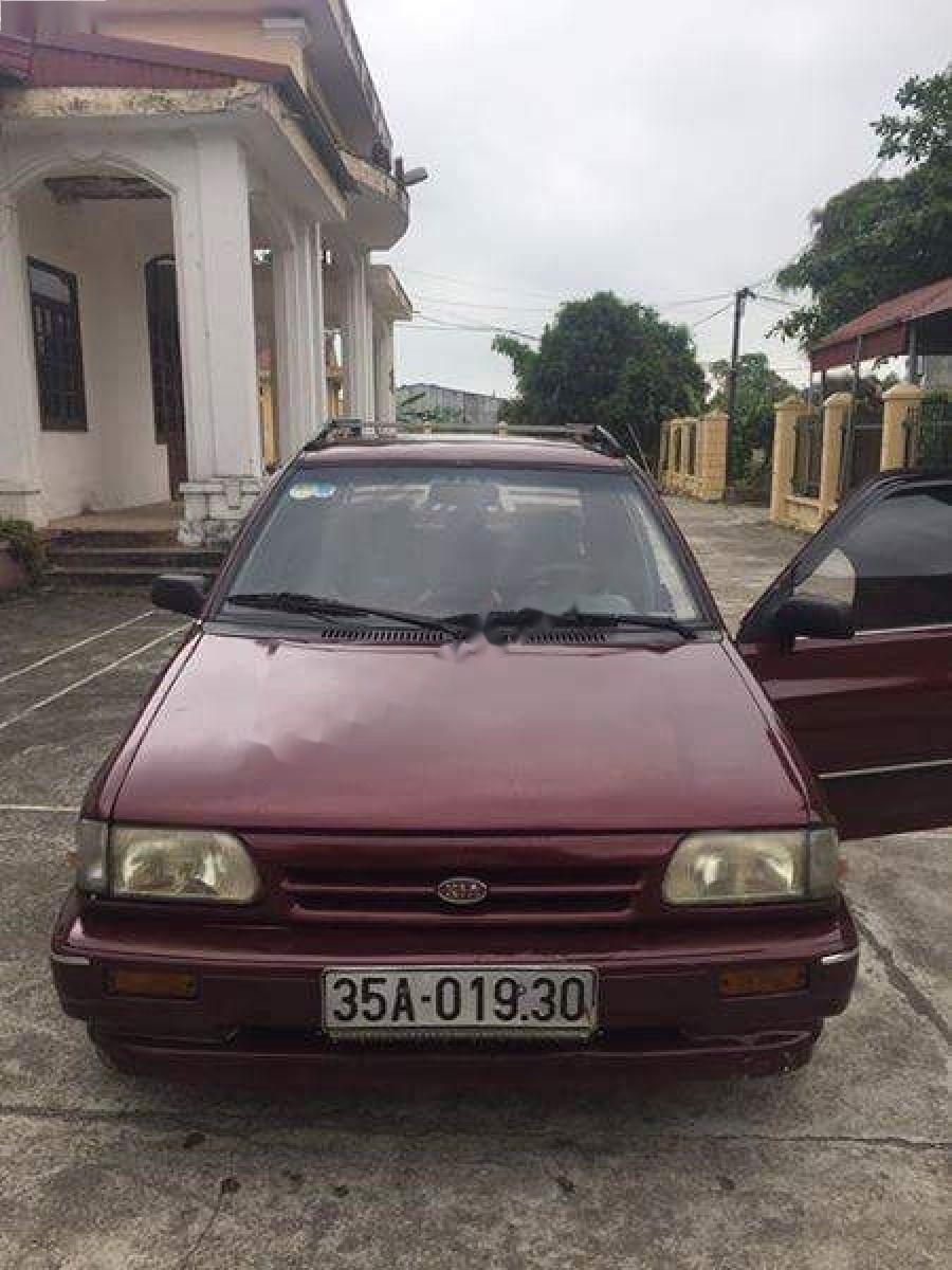 Kia Pride 2002 - Cần bán gấp Kia Pride sản xuất năm 2002, màu đỏ, xe nhập, 63tr