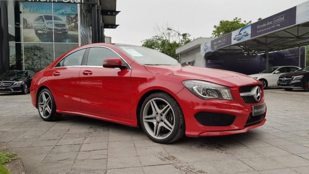 Mercedes-Benz CLA class CLA 250 4Matic 2016 - Bán Mercedes CLA 250 4Matic sản xuất 2016, màu đỏ, nhập khẩu nguyên chiếc số tự động