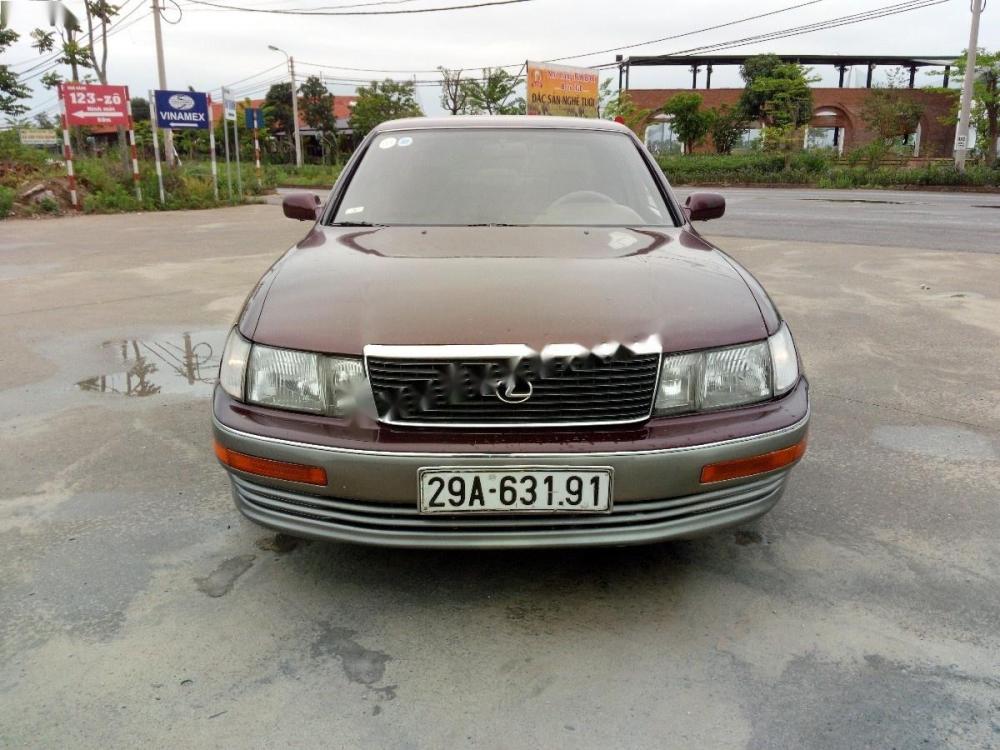 Lexus LS 400 1994 - Bán Lexus LS 400 đời 1994, màu đỏ, nhập khẩu  