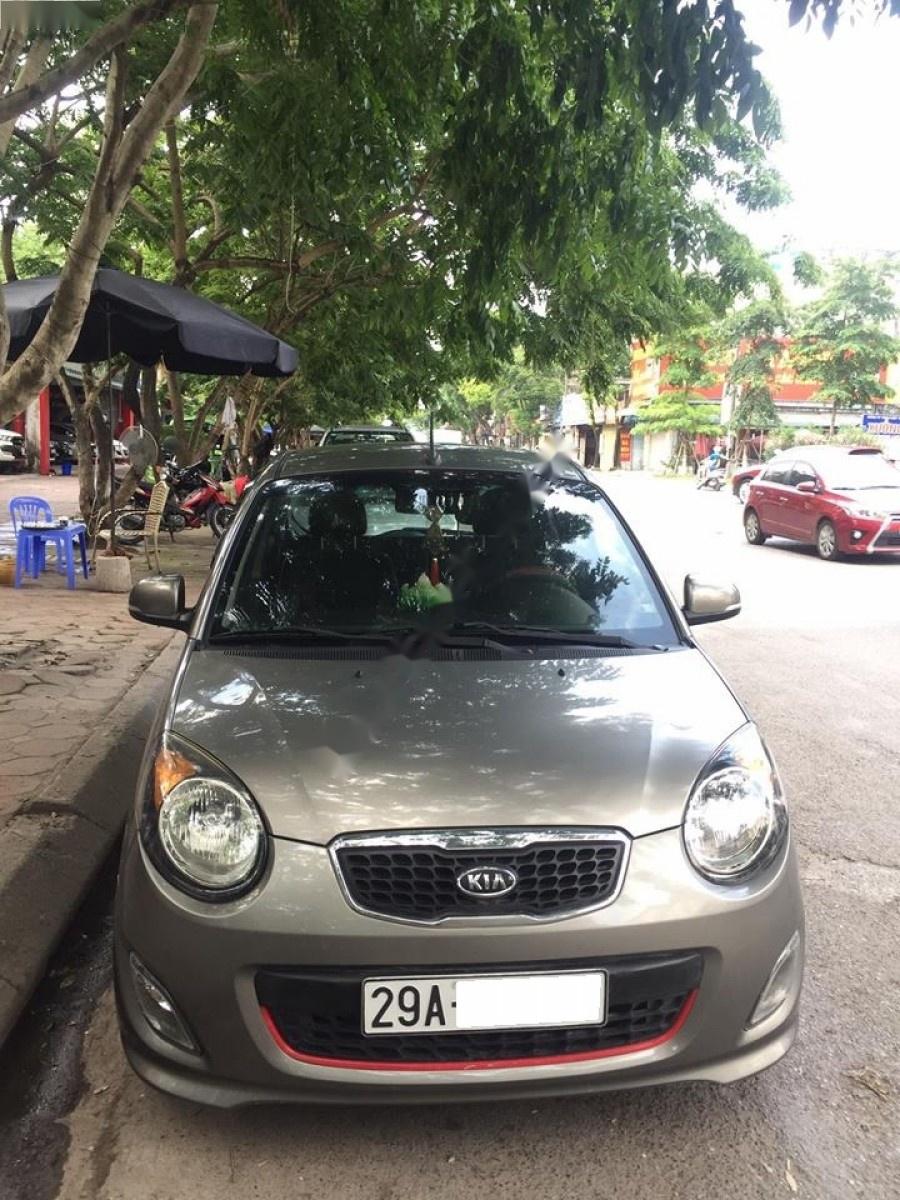 Kia Morning SLX 2010 - Bán Kia Morning SLX 2010, màu nâu, nhập khẩu Hàn Quốc  