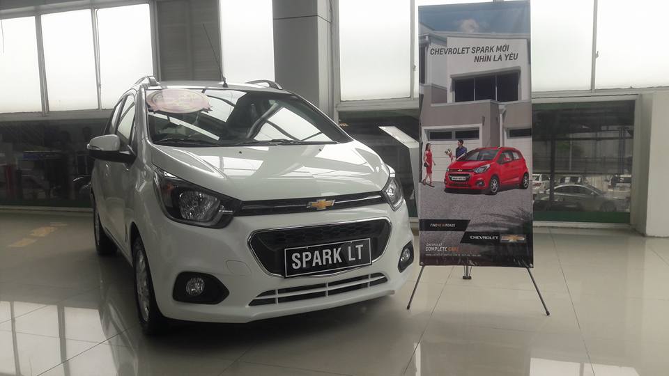 Chevrolet Spark LT 2018 - Bán Chevrolet Spark mới vay 90% - Hỗ trợ thêm cho anh em chạy Grab - LH 0912844768