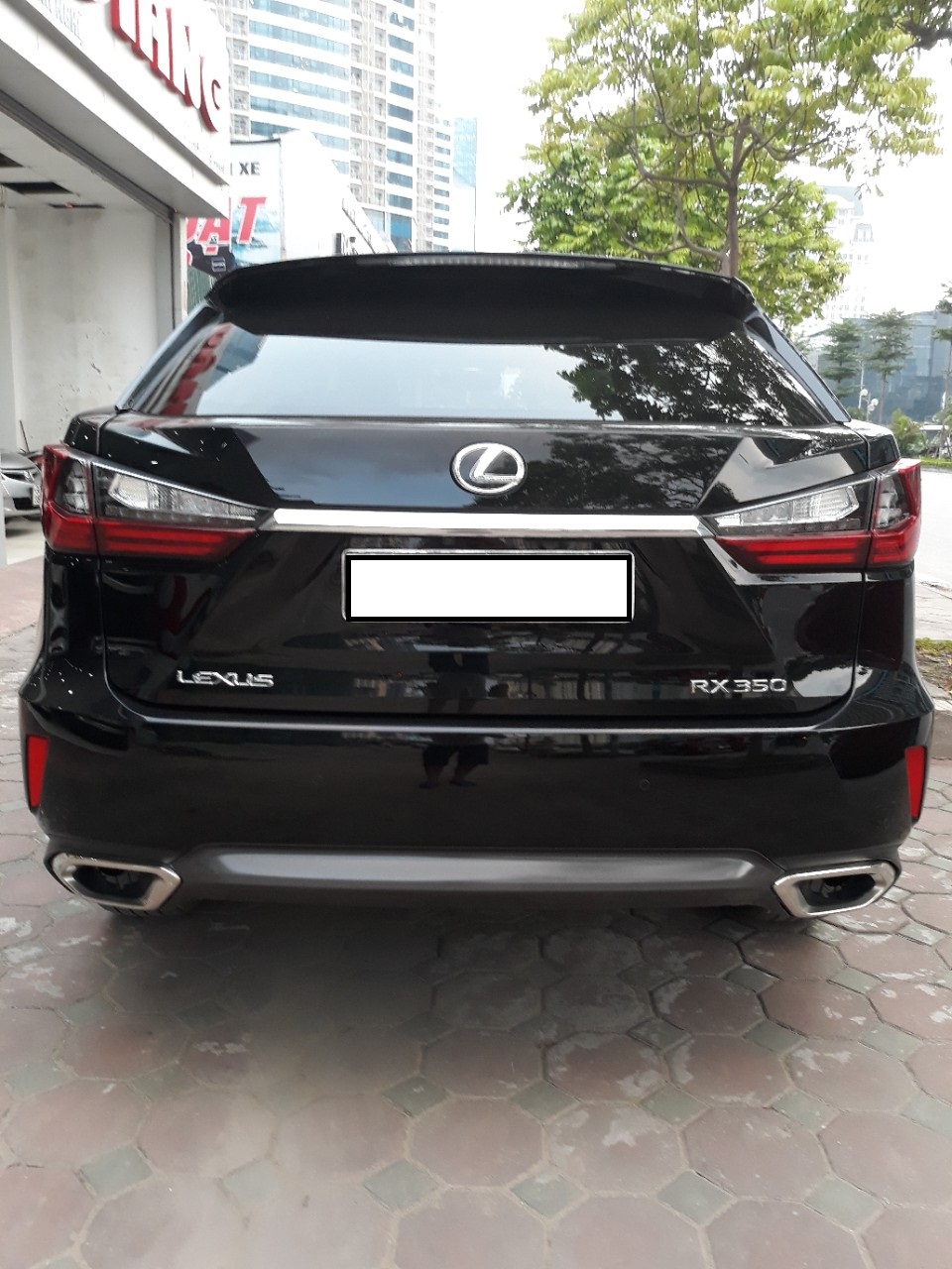 Lexus RX  350 2016 - Bán Lexus RX350 đời 2016, màu đen, nhập khẩu nguyên chiếc