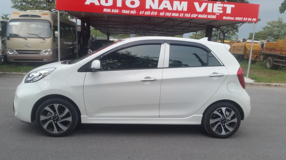 Kia Morning Si 1.25 AT 2016 - Cần bán gấp Kia Morning Si 1.25 AT model 2017, màu trắng