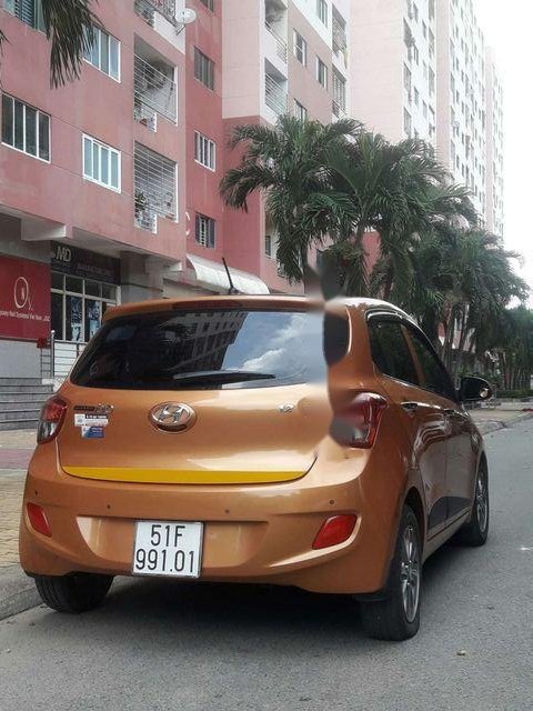 Hyundai Grand i10   1.2AT 2017 - Cần bán gấp Hyundai Grand i10 1.2AT năm 2017, xe nhập như mới, giá chỉ 405 triệu