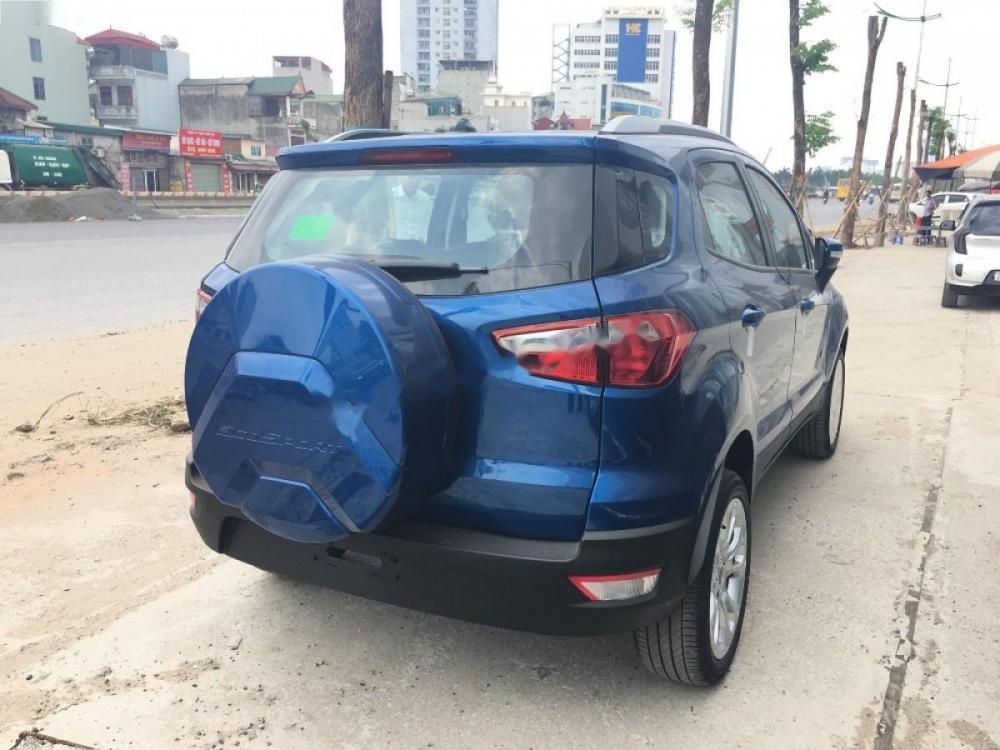 Ford EcoSport Trend AT 2018 - Bán xe Ford EcoSport Trend AT sản xuất năm 2018, màu xanh lam