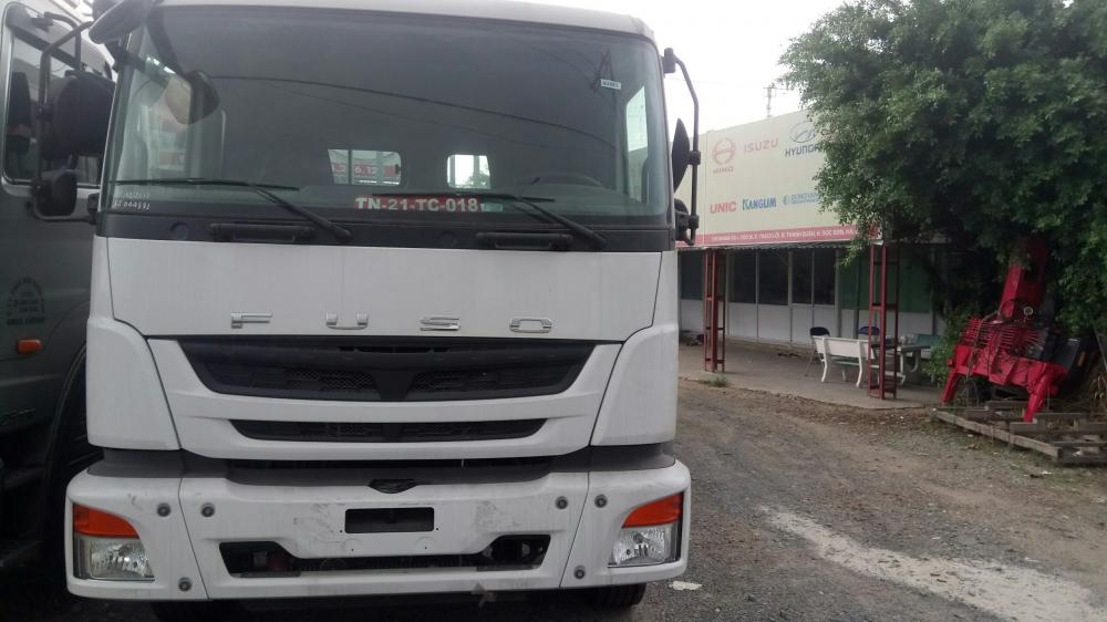 Xe tải 10000kg 2016 - Bán xe Fuso FJ 3 chân 24 tấn đời 2016 thùng lửng mới