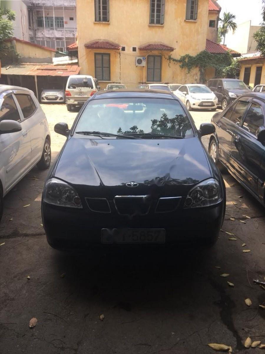 Daewoo Lacetti 2004 - Bán xe Daewoo Lacetti sản xuất 2004, màu đen