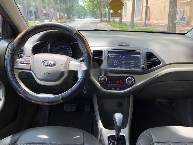 Kia Morning   Si 1.2AT 2016 - Bán Kia Morning Si 1.2AT sản xuất năm 2016, màu đỏ xe gia đình, 379 triệu