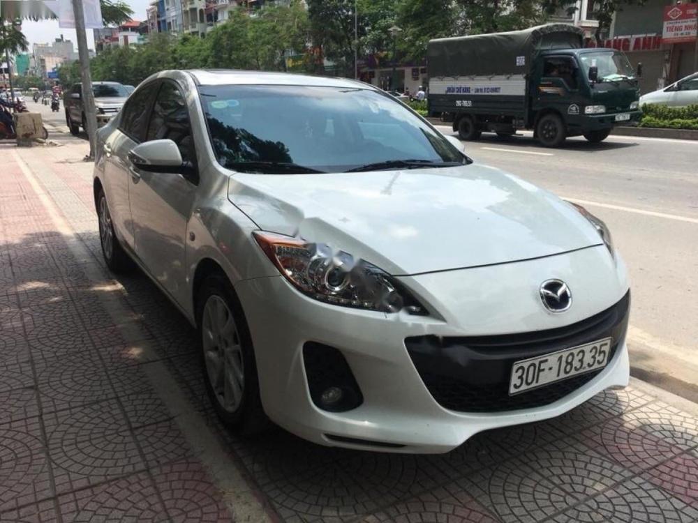 Mazda 3 S 2014 - Chính chủ bán Mazda 3 S sản xuất 2014, màu trắng