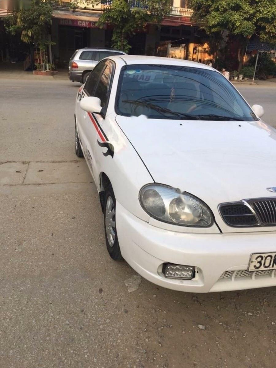 Daewoo Lanos 2003 - Bán Daewoo Lanos năm 2003, màu trắng