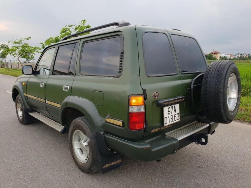 Toyota Land Cruiser 4.5 MT 1992 - Bán Toyota Land Cruiser 4.5 MT đời 1992, màu xanh lam, nhập khẩu 