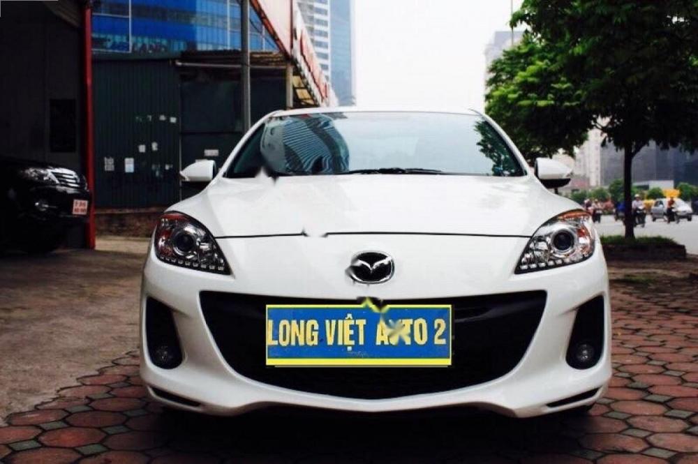 Mazda 3 S 1.6AT 2014 - Bán Mazda 3 S 1.6AT sản xuất năm 2014, màu trắng