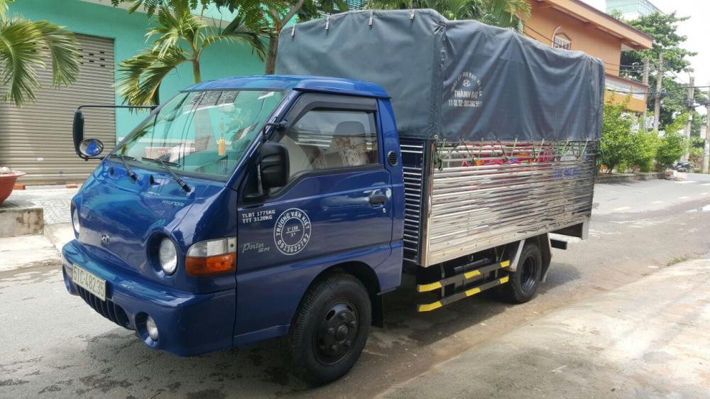 Hyundai Porter 2008 - Cần bán lại xe Hyundai Porter sản xuất 2008, màu xanh, xe đẹp giá tốt. LH 0917174050 Tuấn