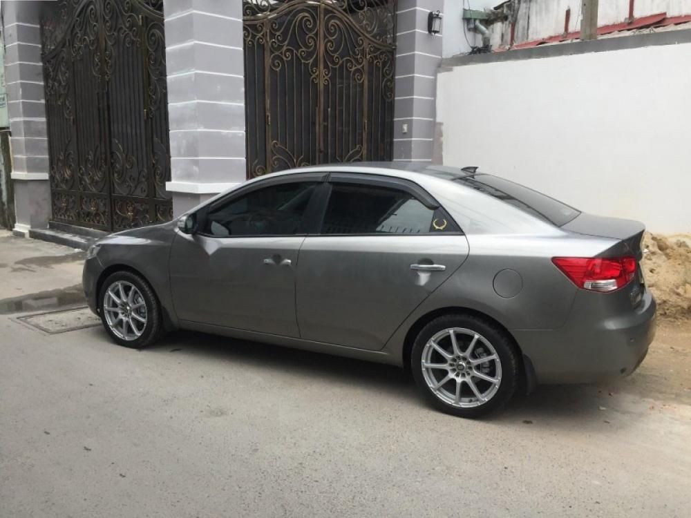 Kia Forte E 2011 - Bán Kia Forte E năm 2011, màu xám 