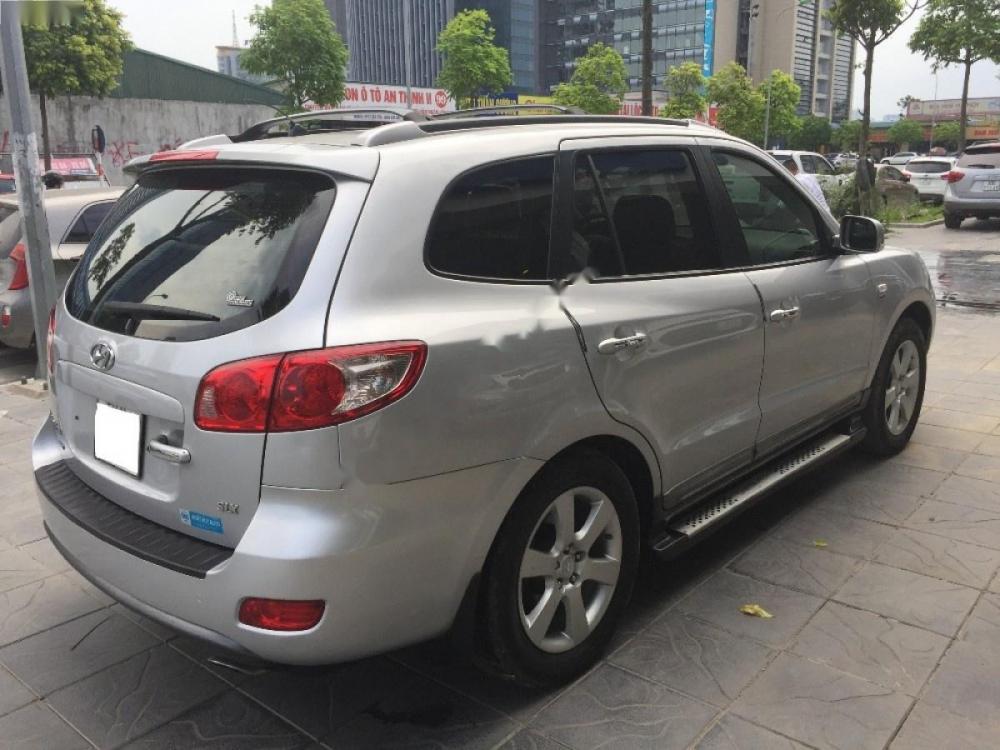 Hyundai Santa Fe 2007 - Nhất Huy Auto bán Hyundai Santa Fe đời 2007, màu bạc, nhập khẩu