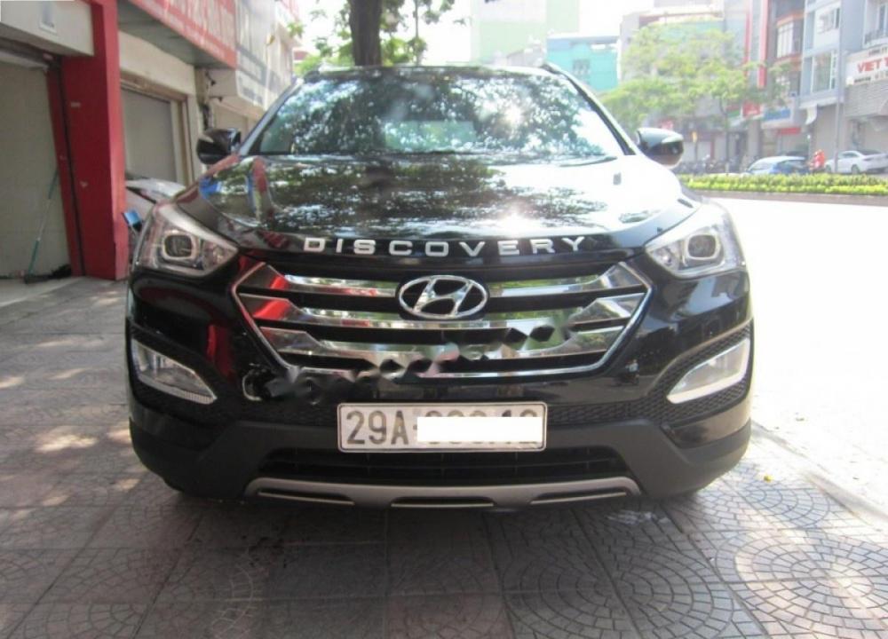 Hyundai Santa Fe 2013 - Cần bán Hyundai Santa Fe 2013, màu đen, nhập khẩu