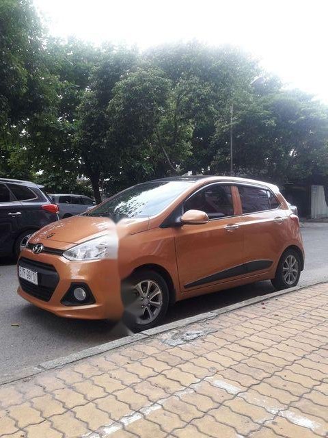 Hyundai Grand i10   1.2AT 2017 - Cần bán gấp Hyundai Grand i10 1.2AT năm 2017, xe nhập như mới, giá chỉ 405 triệu