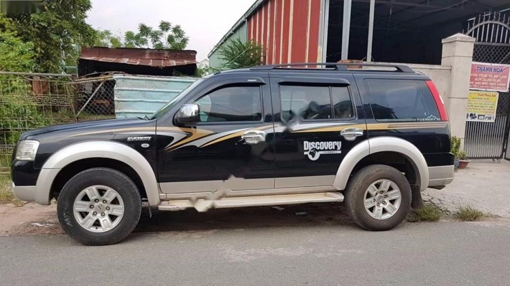 Ford Everest   2008 - Bán ô tô Ford Everest đời 2008, màu đen 