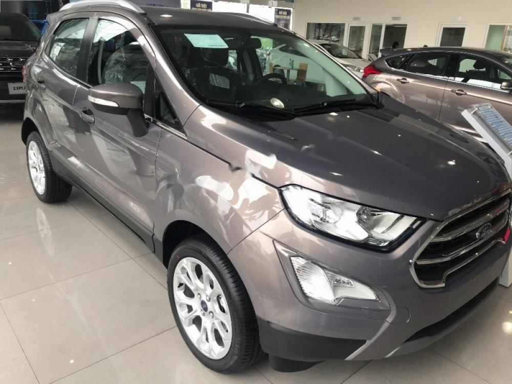 Ford EcoSport Titanium 1.5L AT 2018 - Bán ô tô Ford EcoSport Titanium 1.5L AT đời 2018, màu nâu