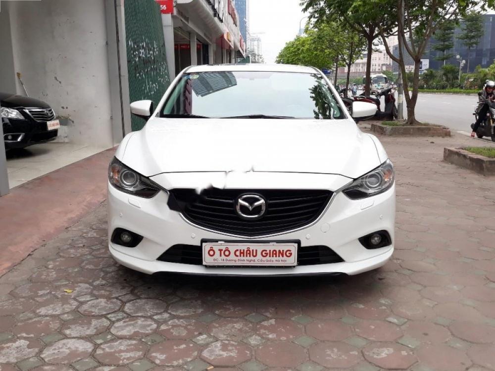 Mazda 6 2.0 AT 2013 - Bán Mazda 6 2.0 AT sản xuất năm 2013, màu trắng, xe nhập