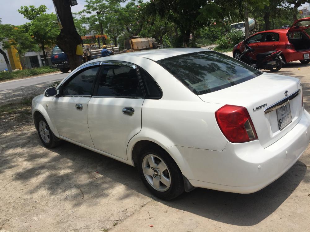 Daewoo Lacetti 2005 - Bán Daewoo Lacetti năm sản xuất 2005, màu trắng chính chủ