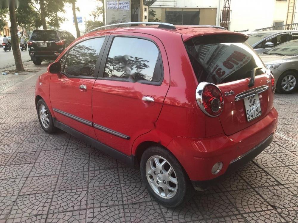 Daewoo Matiz 0.8L AT Super 2009 - Bán Daewoo Matiz 0.8L AT Super năm sản xuất 2009, màu đỏ, nhập khẩu nguyên chiếc