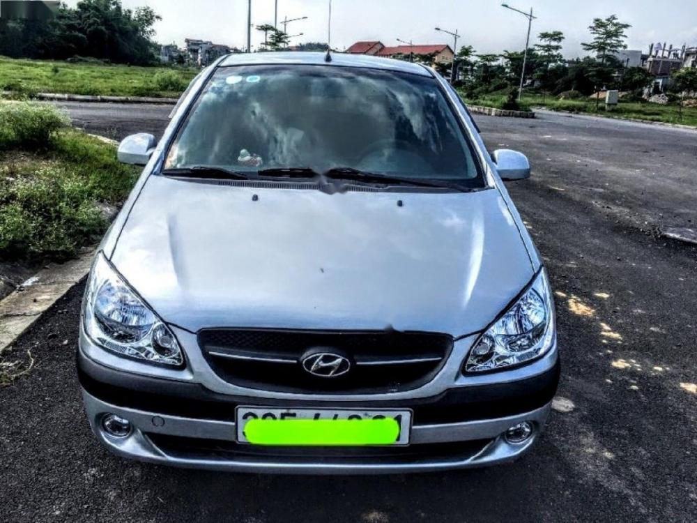 Hyundai Getz 1.1 MT 2009 - Bán Hyundai Getz 1.1 MT năm sản xuất 2009, màu bạc, nhập khẩu chính chủ, giá chỉ 193 triệu