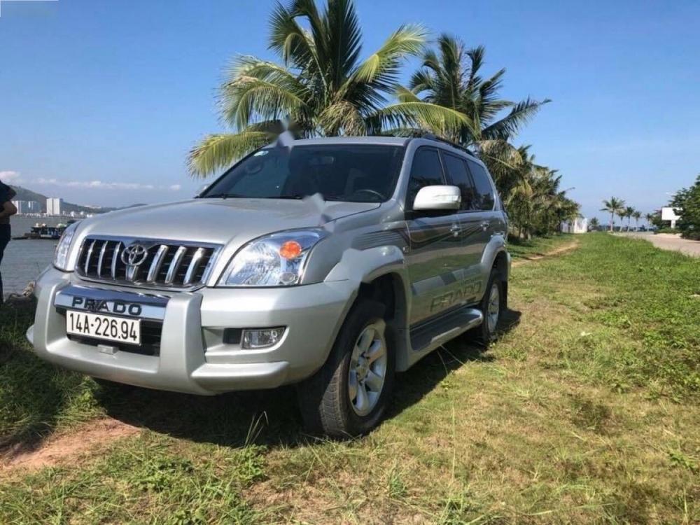 Toyota Land Cruiser Prado 2.7 GX 2009 - Bán xe Toyota Land Cruiser Prado 2.7 GX năm SX 2009, màu bạc, nhập khẩu