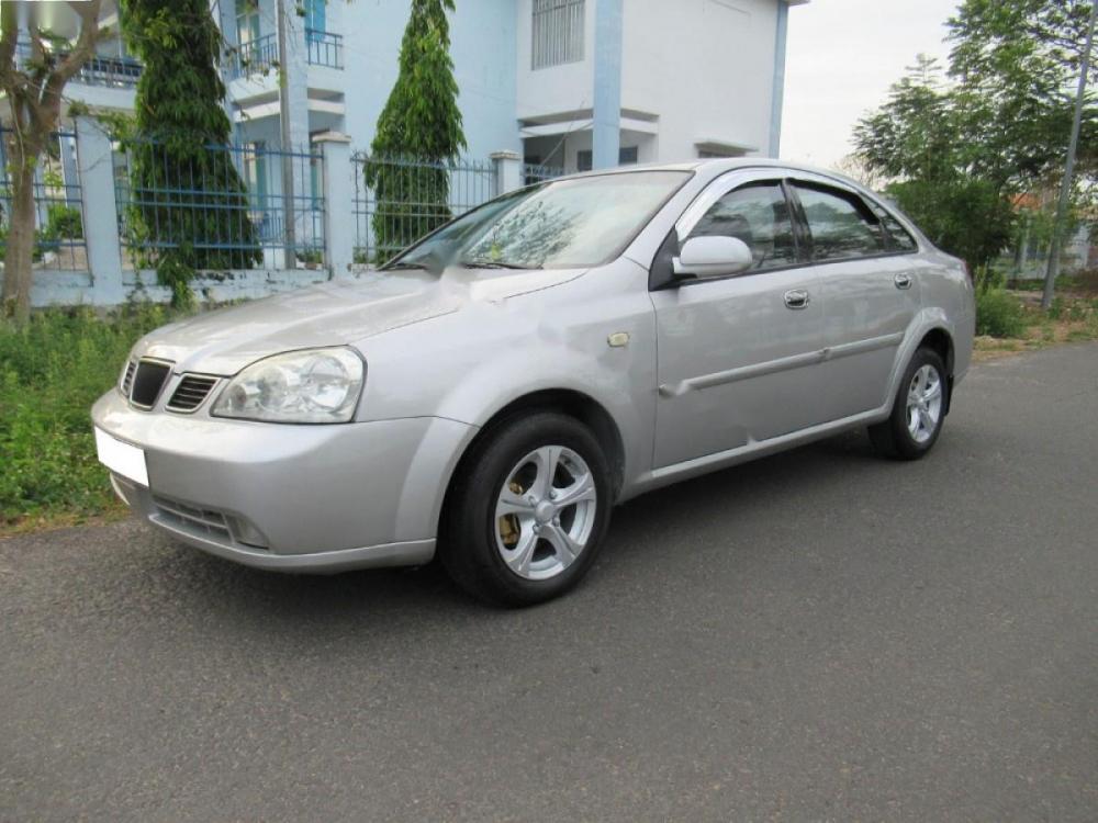 Daewoo Lacetti 2004 - Bán Daewoo Lacetti năm sản xuất 2004, màu bạc, 185 triệu