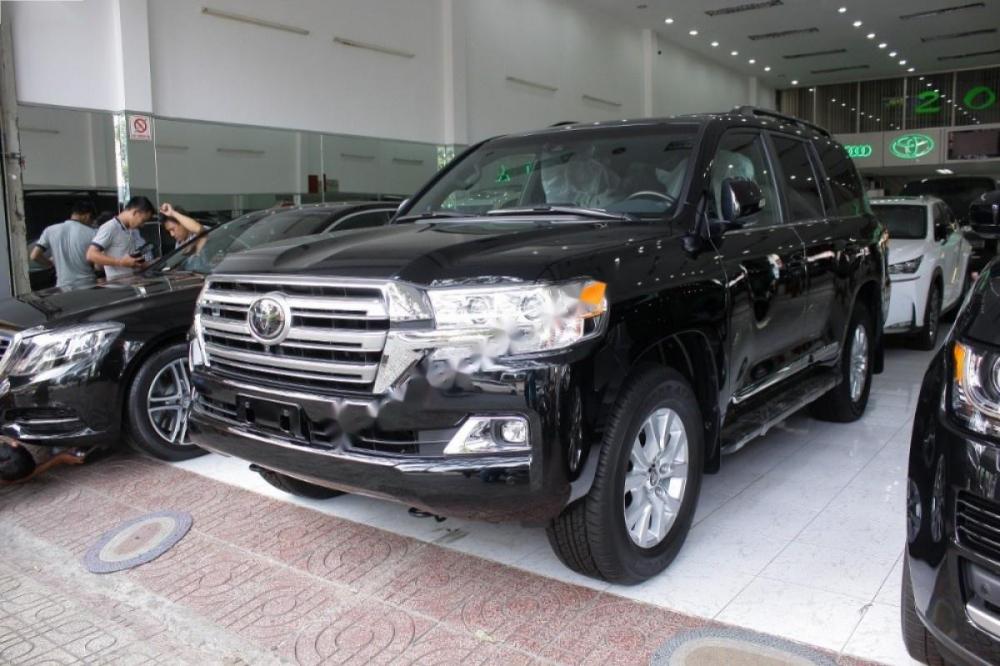 Toyota Land Cruiser VX 4.6 V8 2015 - Bán ô tô Toyota Land Cruiser VX 4.6 V8 đời 2015, màu đen, xe nhập