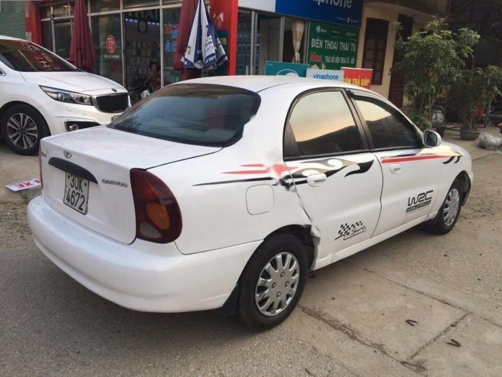 Daewoo Lanos 2003 - Bán Daewoo Lanos năm 2003, màu trắng