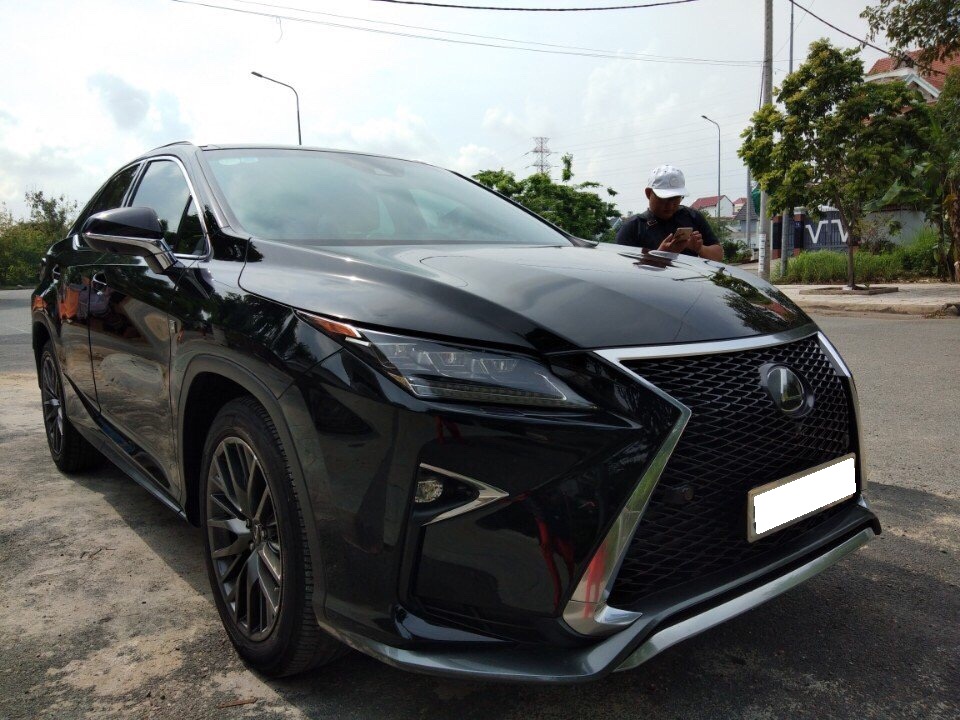 Lexus RX 2016 - Cần bán gấp Lexus RX sản xuất 2016, màu đen, nhập khẩu