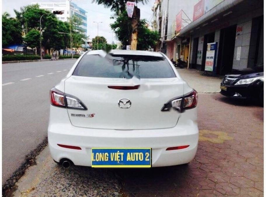 Mazda 3 S 1.6AT 2014 - Bán Mazda 3 S 1.6AT sản xuất năm 2014, màu trắng