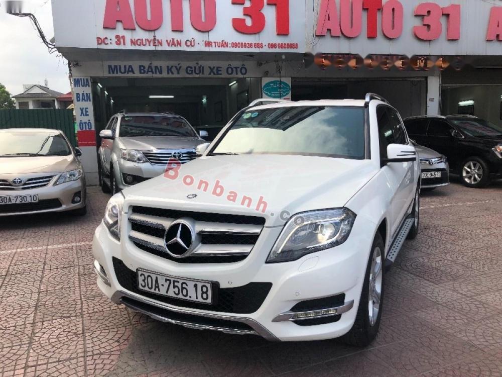 Mercedes-Benz GLK Class GLK250 4Matic 2015 - Bán ô tô Mercedes GLK250 4Matic năm 2015, màu trắng  